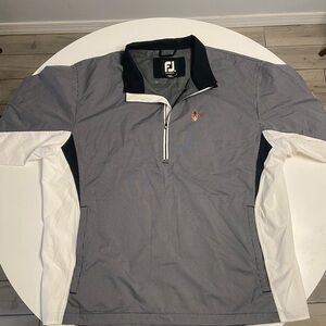 Men's Gray and White Jacket